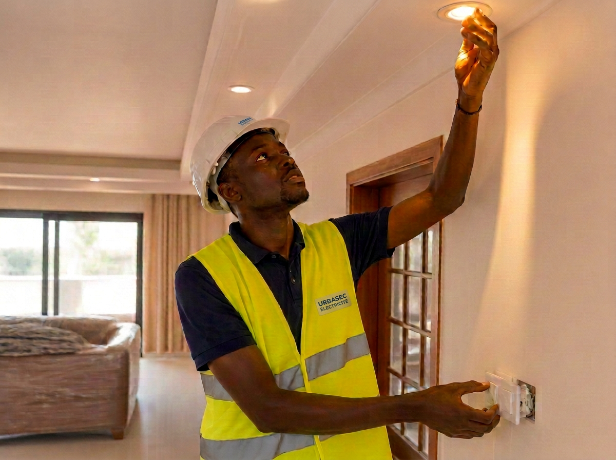 Installation dans une maison — Dakar